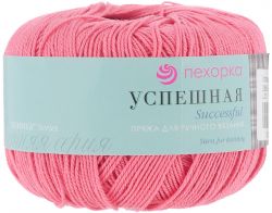 Пряжа для вязания Пехорка "Успешная", цвет: морковь (285), 220 м, 50 г, 10 шт