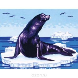 Канва с нанесенным рисунком "Collection D'Art", 20 х 25 см. 3091