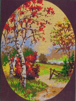 Канва с нанесенным рисунком "Collection D'Art", 40 х 50 см. 10460