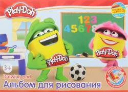 Play-Doh Альбом для рисования 20 листов цвет зеленый