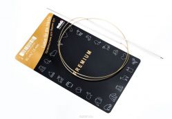 Спицы "Addi", круговые, экстратонкие, диаметр 1,5 мм, длина 80 см