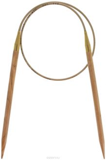 Спицы "Addi", из оливкового дерева, круговые, диаметр 6,0 мм, длина 60 см