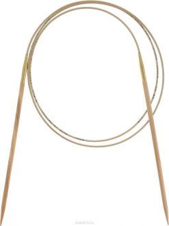 Спицы "Addi", из оливкового дерева, круговые, диаметр 3,5 мм, длина 100 см