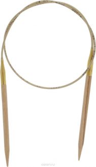 Спицы "Addi", из оливкового дерева, круговые, диаметр 4,5 мм, длина 50 см