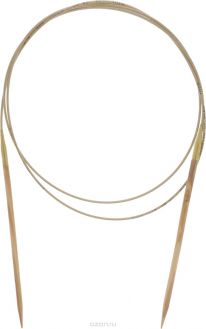 Спицы "Addi", из оливкового дерева, круговые, диаметр 4,0 мм, длина 120 см