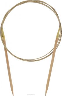 Спицы "Addi", из оливкового дерева, круговые, диаметр 5,0 мм, длина 150 см