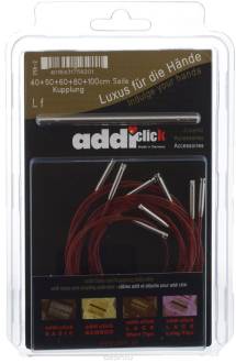 Набор лесок "Addi", с переходником, для системы Click, 5 шт