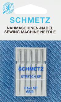 Иглы для бытовых швейных машин "Schmetz", для трикотажа, №65, 5 шт