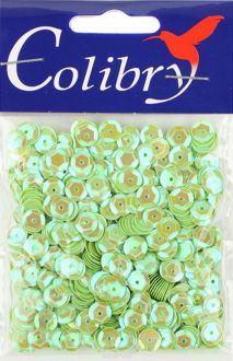 Пайетки граненые голографические "Colibry", 6мм. S02-89-C6