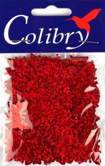 Пайетки фигурные голографические "Colibry". SF02-58-B