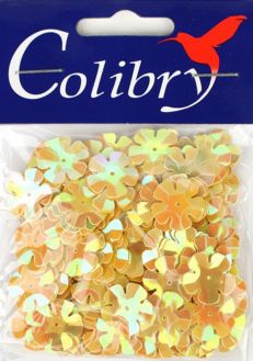 Пайетки фигурные голографические "Colibry", 14х14мм. SF02-86-FL14