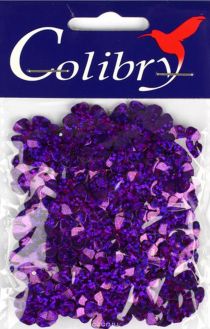 Пайетки фигурные голографические "Colibry", 14х14мм. SF02-51-FL14