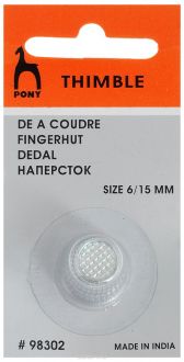 Наперсток "Pony". Размер 6