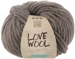 Пряжа для вязания Katia "Love Wool", цвет: светло-коричневый (103), 50 м, 100 г