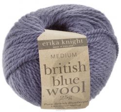 Пряжа для вязания Ramsden "British Blue Wool", цвет: синий (104), 55 м, 25 г