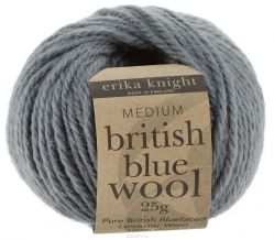 Пряжа для вязания Ramsden "British Blue Wool", цвет: темно-серый (102), 55 м, 25 г