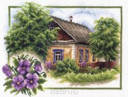 Набор для вышивания крестом Panna "Лето в деревне", 26 x 20 см