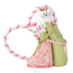 Набор для рукоделия Miadolla "Коты-обнимашки романтики". C-0161