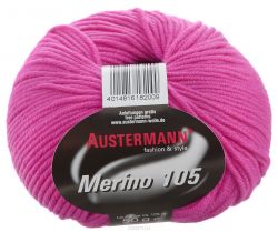 Пряжа для вязания Austermann "Merino", цвет: лиловый (319), 105 м, 50 г