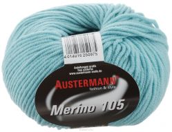 Пряжа для вязания Austermann "Merino", цвет: небесный (357), 105 м, 50 г