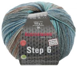 Пряжа для вязания Austermann "Step 6 Irish Rainbow Colours", цвет: серый, коричневый, зеленый (629), 375 м, 150 г