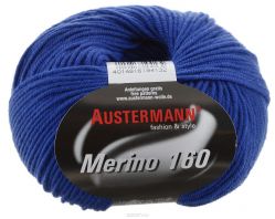 Пряжа для вязания Austermann "Merino", цвет: синий (232), 160 м, 50 г