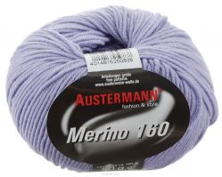 Пряжа для вязания Austermann "Merino", цвет: сиреневый (253), 160 м, 50 г