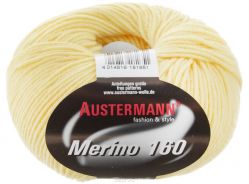 Пряжа для вязания Austermann "Merino", цвет: желтый (213), 160 м, 50 г