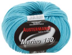 Пряжа для вязания Austermann "Merino", цвет: голубой (235), 160 м, 50 г