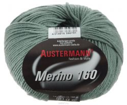 Пряжа для вязания Austermann "Merino", цвет: серо-зеленый (251), 160 м, 50 г