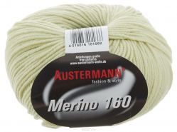 Пряжа для вязания Austermann "Merino", цвет: желто-зеленый (214), 160 м, 50 г