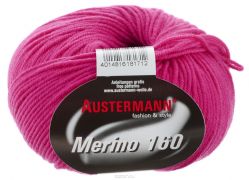 Пряжа для вязания Austermann "Merino", цвет: фуксия (219), 160 м, 50 г