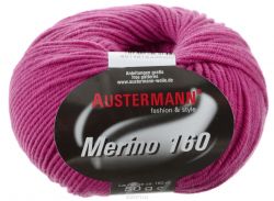 Пряжа для вязания Austermann "Merino", цвет: фиолетово-баклажановый (241), 160 м, 50 г