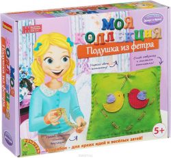 Bondibon Набор для шитья из фетра Подушка-птички