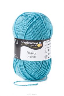 Пряжа для вязания Schachenmayr "Originals Bravo", цвет: лазурный (08193), 133 м, 50 г