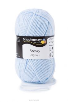 Пряжа для вязания Schachenmayr "Originals Bravo", цвет: светло-голубой (08302), 133 м, 50 г
