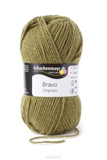 Пряжа для вязания Schachenmayr "Originals Bravo", цвет: авокадо (08338), 133 м, 50 г