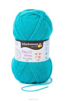 Пряжа для вязания Schachenmayr "Bravo Baby Smiles 185", цвет: нефритовый (01070), 185 м, 50 г