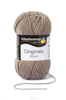Пряжа для вязания Schachenmayr "Originals Micro", цвет: серый (00092), 145 м, 50 г