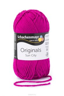 Пряжа для вязания Schachenmayr "Originals Sun City", цвет: цикламен (00134), 97 м, 50 г