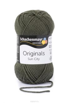 Пряжа для вязания Schachenmayr "Originals Sun City", цвет: темно-серый (00271), 97 м, 50 г