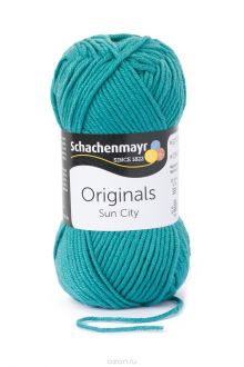 Пряжа Schachenmayr "Originals Sun City", 97м, 50г (00274, billardgrun, зеленая сосна) 9807336-00274