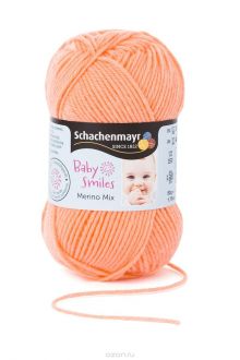 Пряжа Schachenmayr "Baby Smiles Merino Mix", 120м, 50г (01024, apricot, абрикосовый) 9807561-01024