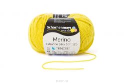Пряжа Schachenmayr "Merino Extrafine Silky Soft 120", 120м, 50г (00523, quitte, айва (желтый) 9807567-00523