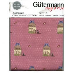 Ткань Gutermann "Country Chic Cottage", 48 х 50 см. 649325_473