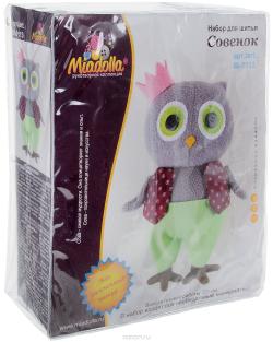 Набор для создания игрушки Miadolla "Совенок", высота 22 см
