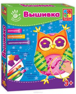 Vladi Toys Вышивка лентами Сова