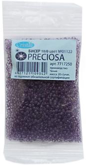 Бисер "Preciosa" прозрачный solgel, 10/0, 20 г. 331-19001-10/0-01122