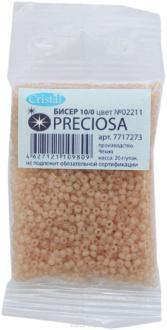 Бисер "Preciosa" алебастр, 10/0, 20 г. 331-19001-10/0-02211