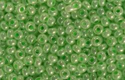 Бисер "Preciosa", непрозрачный, глянцевый, цвет: зеленый (37154), 10/0, 20 г